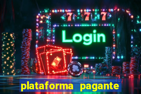 plataforma pagante fortune tiger